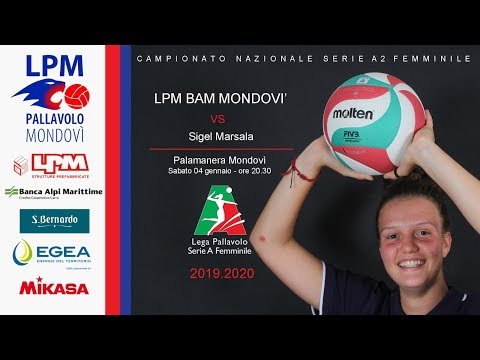 Live streaming di LPM BAM Mondovì - Sigel Marsala