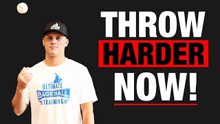 7 Exercises To THROW HARDER!! Increase Your Baseball Throwing Velocity