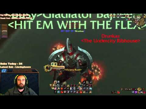 Bajheera - Stormwind Gank Goes Horribly Wrong - WoW 6.2.3 Warrior PvP