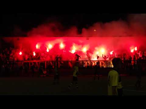 Ruch Radzionków - Drama Zbrosławice | Oprawa SETUNIE NA TRYBUNIE