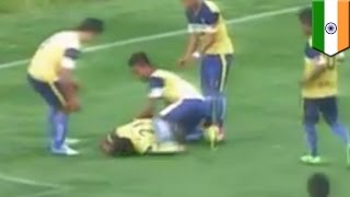 Goal celebration death: Indian soccer player dies after breaking his neck
