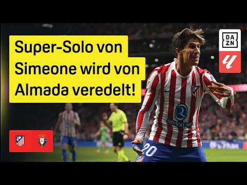 Atletico Madrid - CA Osasuna | 9. Spieltag | LaLiga | DAZN Highlights