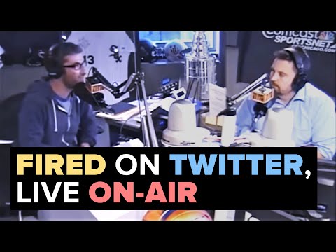 Chicago Radio Hosts Fired Over Twitter, Live On-Air