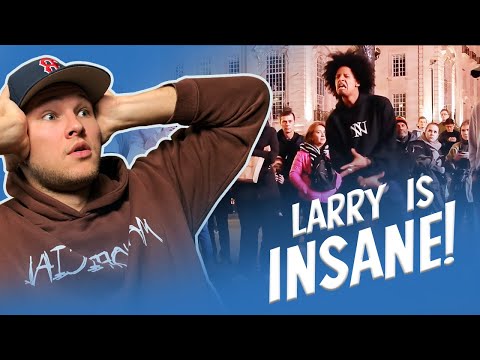 LES TWINS | Larry BEST FREESTYLE at the Picadilly Circus!!! REACTION