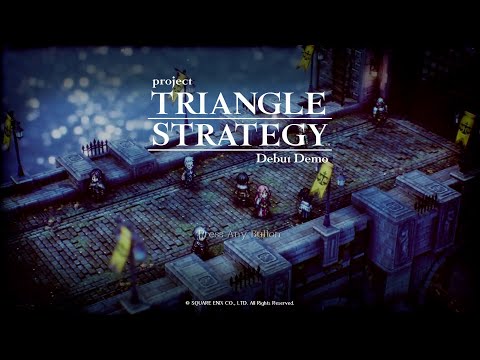 Project Triangle Strategy Debut Demo Gameplay (No Commentary)