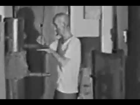 Yip Man showing the Wing Tsun Wooden Dummy Form