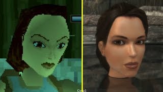 Tomb Raider Original vs Anniversary Graphics Compa