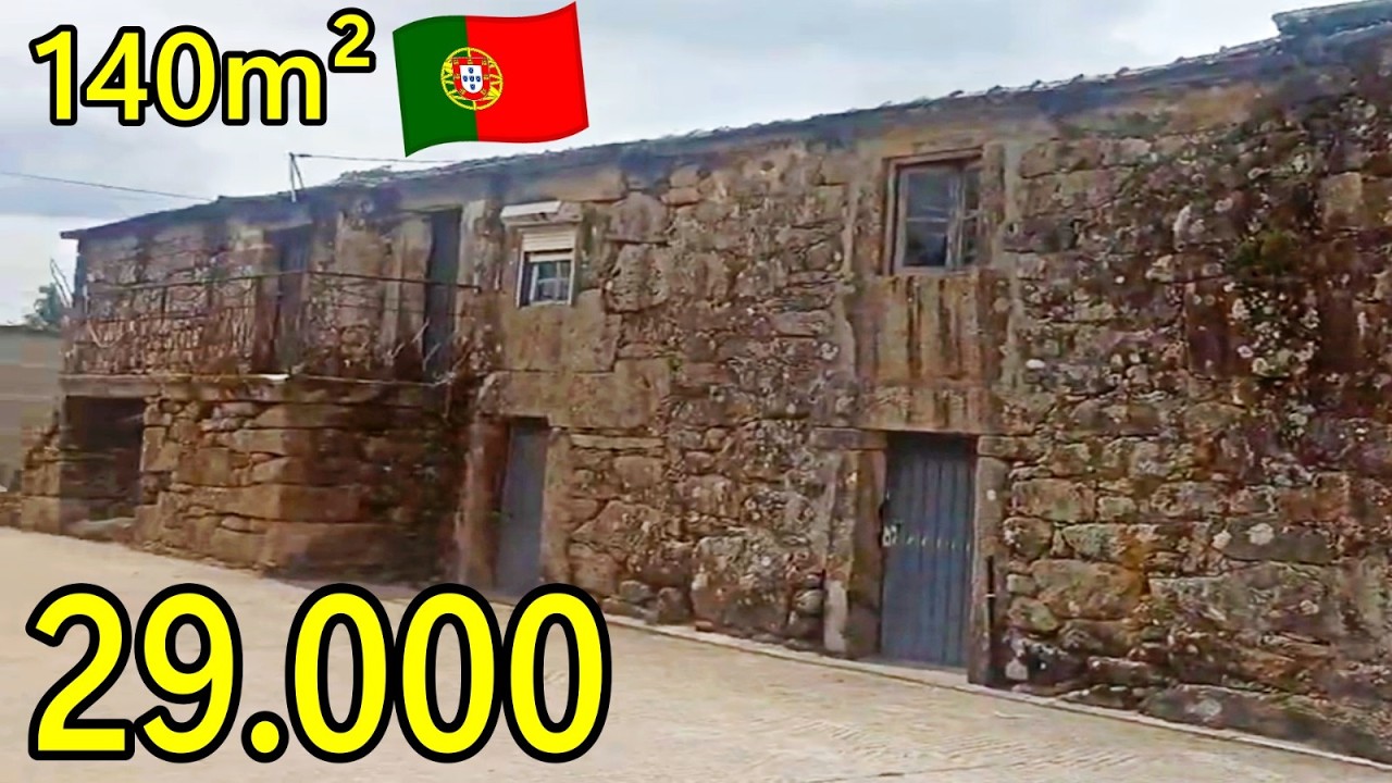 PORTUGAL 🇵🇹 Casa barata para comprar 🇵🇹 140m² por 29.000 💖 MARILENE SARAH FIALHO