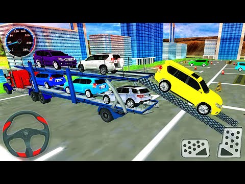 Car Transporter Truck Simulator - Cargo Transport Multistory Vehicle - Best Android GamePlay