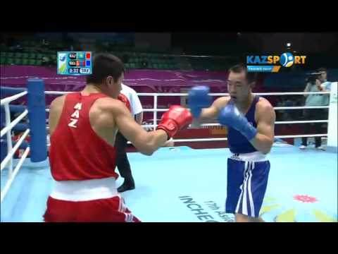 Men's Welter (69kg) Quarterfinal YELEUSSINOV Daniyar(KAZ) - BYAMBA Tuvshinbat(MGL)