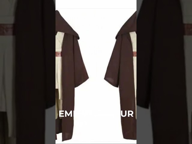 Vídeo relacionado con Gothden - Disfraz de Jedi con túnica y capucha, conjunto completo de caballero para Halloween, cosplay, para hombres adultos
