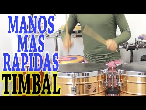 MANOS MAS RAPIDAS EN EL TIMBAL PEPON MUSIC