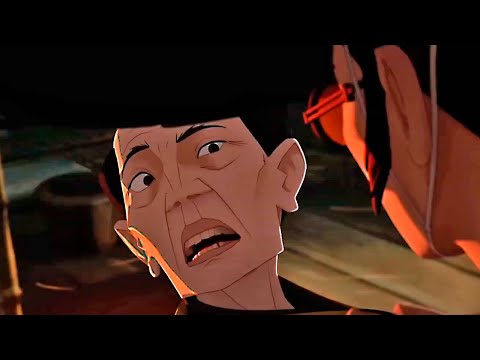 Hachi vs Mizu Epic Scene | Blue Eye Samurai Season 1 Episode 1 (2023)