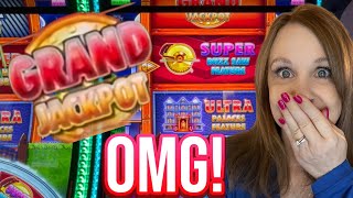 SHOCKING SPIN! Biggest GRAND JACKPOT Ever Recorded on NEW Huff ‘n Even More Puff GRAND!