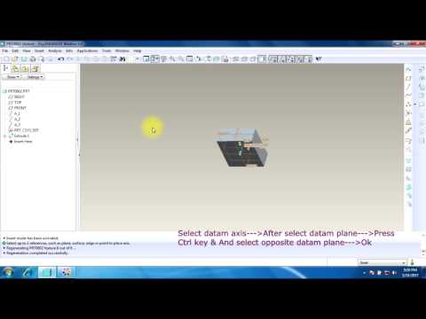 How to rotate datam plane in proe wildfire 4 0
