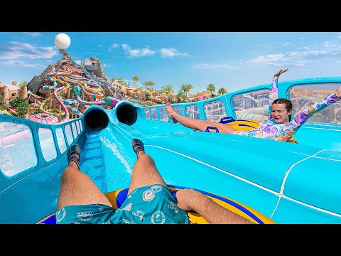 Abu Dhabi’s Iconic Waterpark 💦 Yas Waterworld All Waterslides