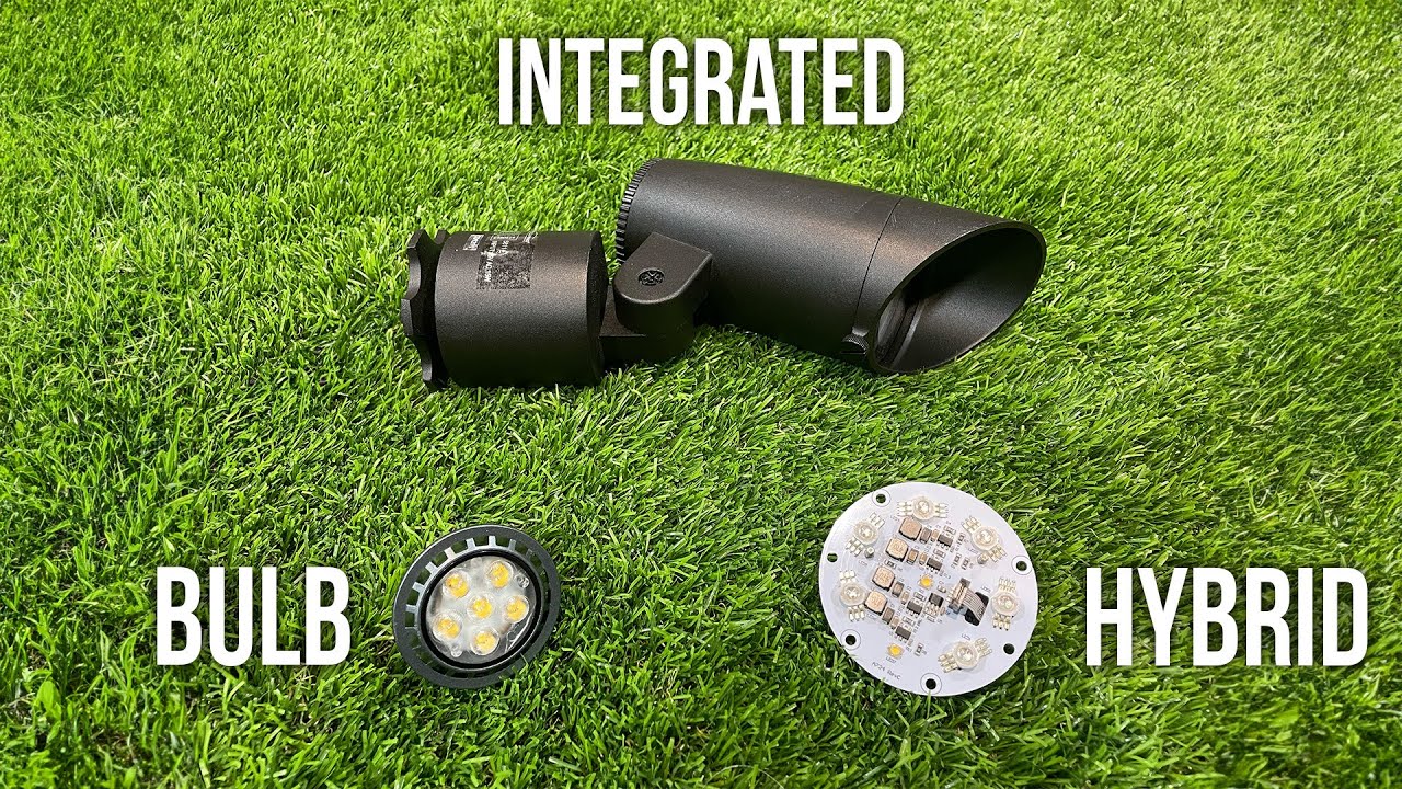 Bulbs vs. Integrated - Which is Better? | Landscape Lighting