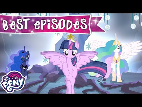 Best of Friendship Is Magic 💍 Princess Twilight Sparkle Part 1 & 2 S4 FULL EPISODES My Little Pony