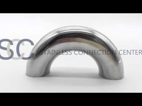 Stainless steel dairy elbows fittings
