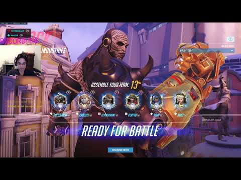 Overwatch Doomfist God KevinDurant Top Ranked Tryhard Gameplay