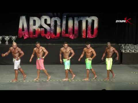 THE ABSOLUTO CATEGORÍA MEN'S PHYSIQUE NOVATOS HASTA 1.70 MTS