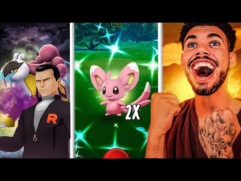 DOIS SHINYS SEGUIDOS E COMEÇO DA SAGA RAIKOU - POKEMON GO | Cris |