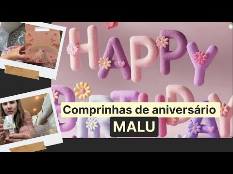 Shopping for a birthday party!!!