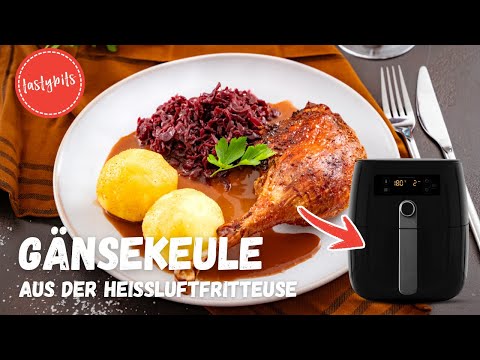 Crispy goose legs from the air fryer... 🍗