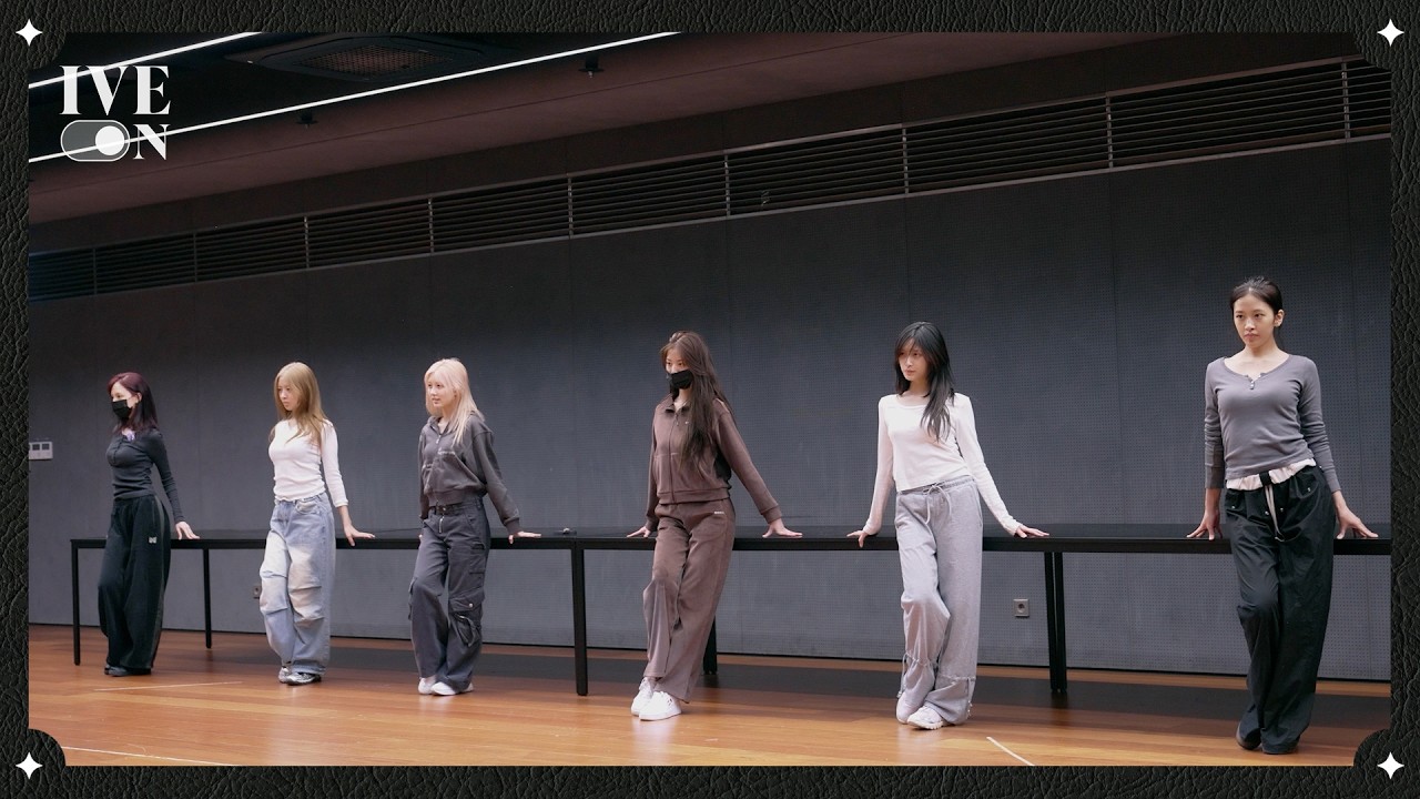 [IVE ON] 'BLACKHOLE' DANCE PRACTICE BEHIND