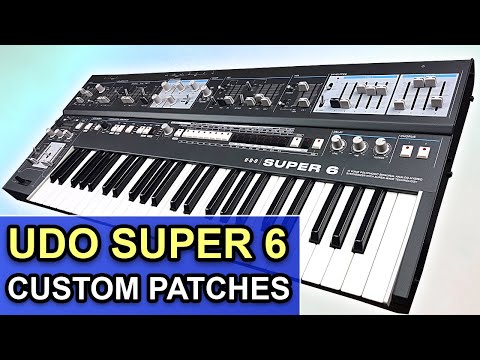 UDO SUPER 6 -- 64 Custom Patches, Sounds & Soundset | Synthesizer Demo