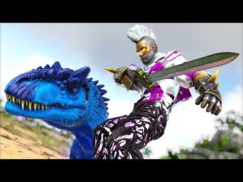 Toda Vez Que Uso Essa Espada O IMORTAL Celestial Allossauro Me DEFENDE! (Super Mods) Ark Dinossauros
