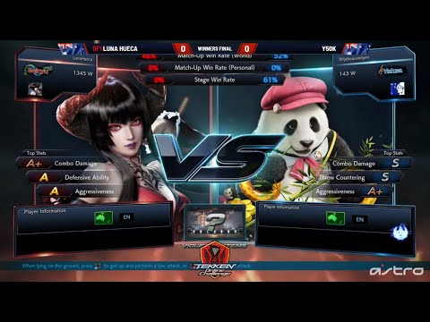 DF1 Luna Hueca (Eliza) vs Y50K (Panda/Claudio) - #T7OnlineChallenge: Australia - Winners Final