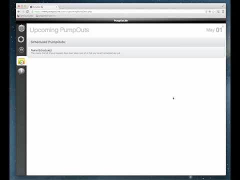 2013 - New PumpOut.Me User Control Panel Tutorial