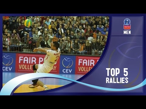 Stars in Motion Episode 4 - Top 5 Rallies - 2016 CEV DenizBank Volleyball Champions League - Men