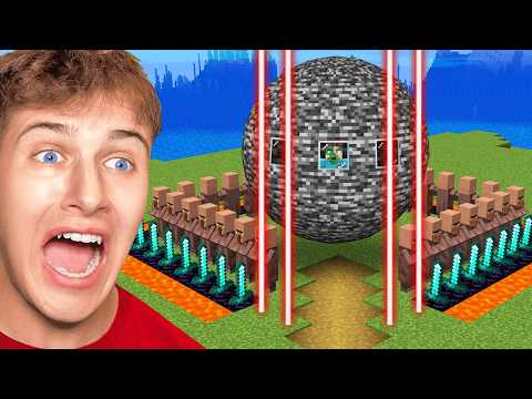 Testing My ILLEGAL Secret Base in Minecraft