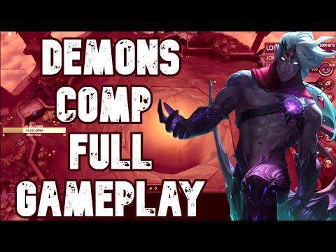 6 DEMONS FULL GAMEPLAY- TEAMFIGHT TACTICS LOL