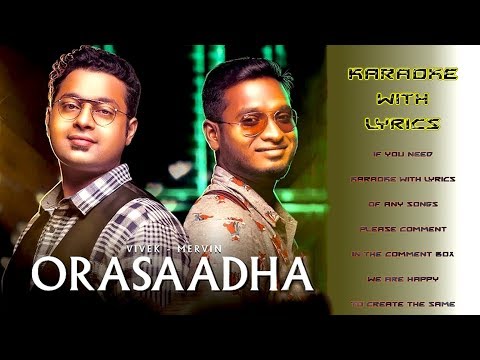 download lagu mp3 mp4 Orasaadha Song Karaoke Free, download lagu Orasaadha Song Karaoke Free gratis, unduh video klip Orasaadha Song Karaoke Free