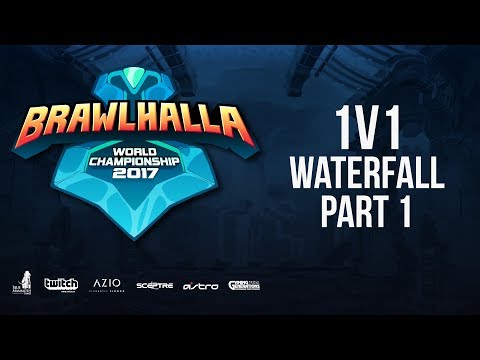Saturday 1v1 Waterfall - PT 1 - Brawlhalla World Championship - BCX17