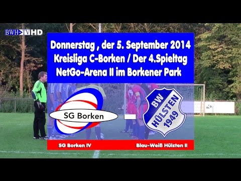 2014-09-04--Kreisliga C--SG Borken IV-Blau Weiß Hülsten II--5-1---BWH-TV