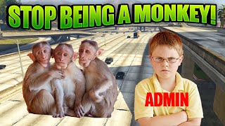 The Admins HATE Monkeys (Ft. Trippy & Knep) | GTA RP