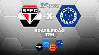 SÃO PAULO X CRUZEIRO - AO VIVO | CAMPEONATO BRASILEIRO – 04/04/2026