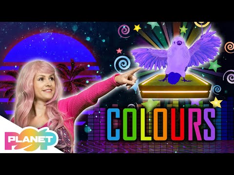Colours Song 🔴 🟢 🔵 | ESL Kids Songs | English For Kids | Planet Pop | Learn English