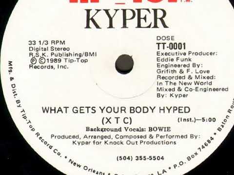 Kyper ‎- What Gets Your Body Hyped (XTC) (Instrumental)