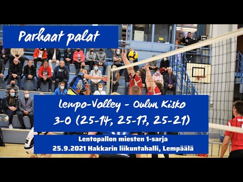 Parhaat palat: Lempo-Volley - Kisko miesten 1-sarja 25.9.2021