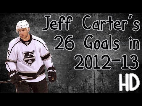 Jeff Carter's 26 Goals in 2012-13 (HD)