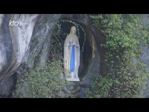 Chapelet du 24 décembre 2024 à Lourdes