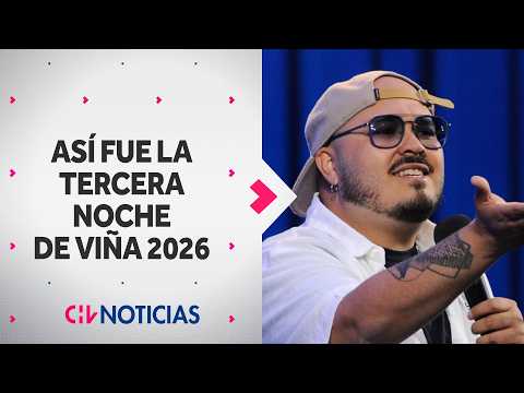 Esteban Düch hizo reir al "monstruo": El análisis de la tercera noche del Festival de Viña 2026