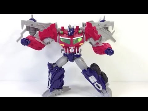 Review of Optimus Prime - Transformers Prime Beast Hunters Voyager Class Figure