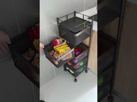 ROTATING TROLLEY (SQUARE) 3 TIER