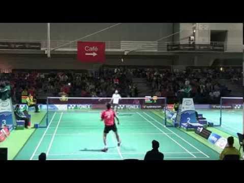 Lee Chong Wei backhand reverse slice